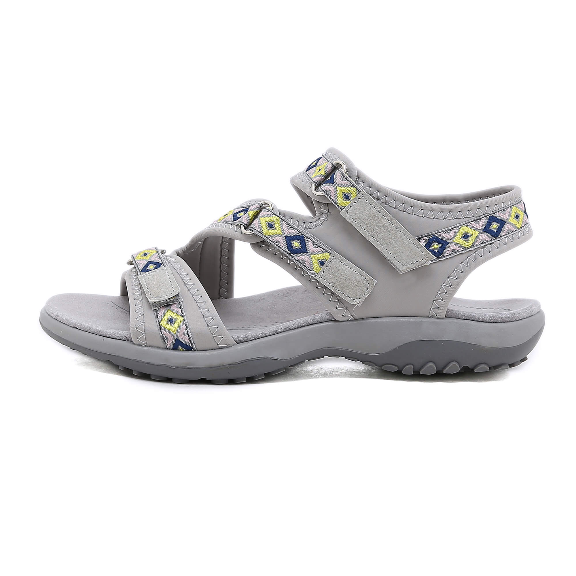 Siketu | Trekking Partner Cushioned Sandal - Grey - Image 4