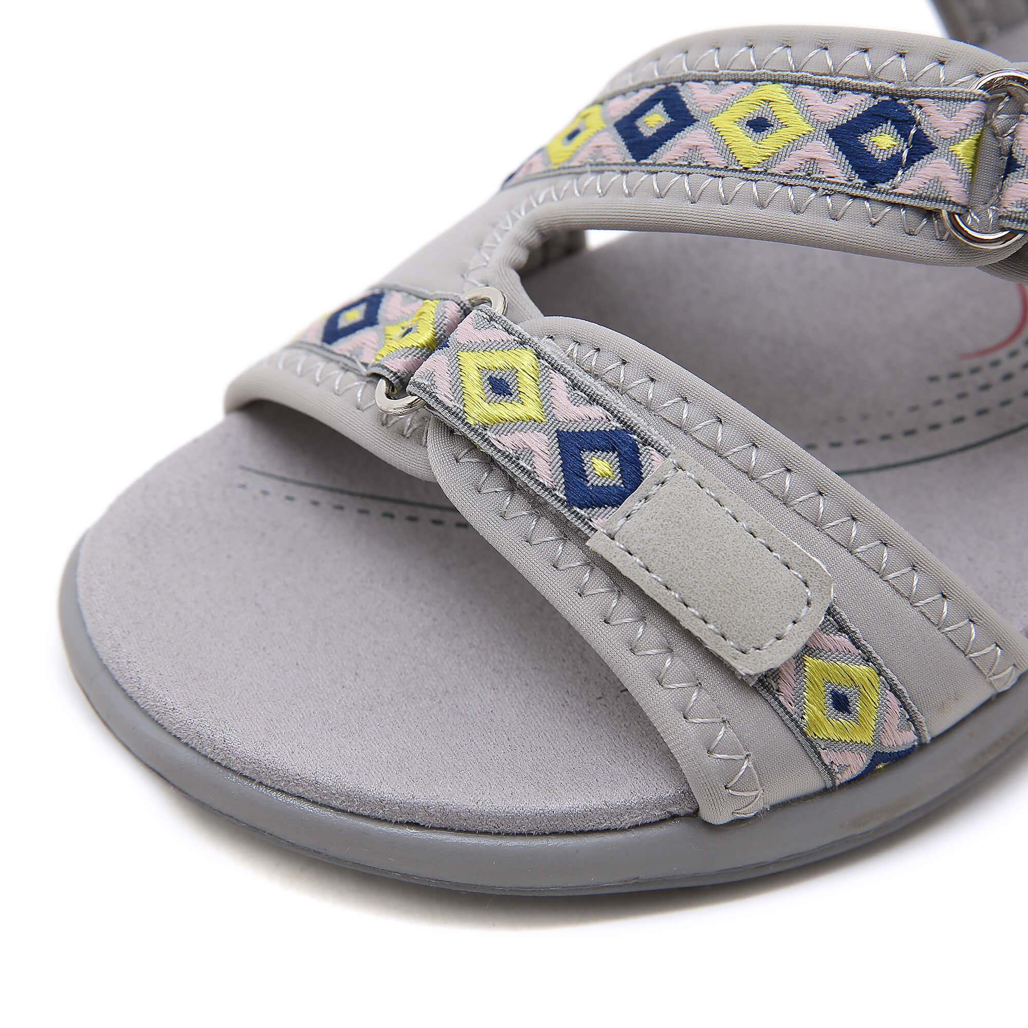 Siketu | Trekking Partner Cushioned Sandal - Grey - Image 5