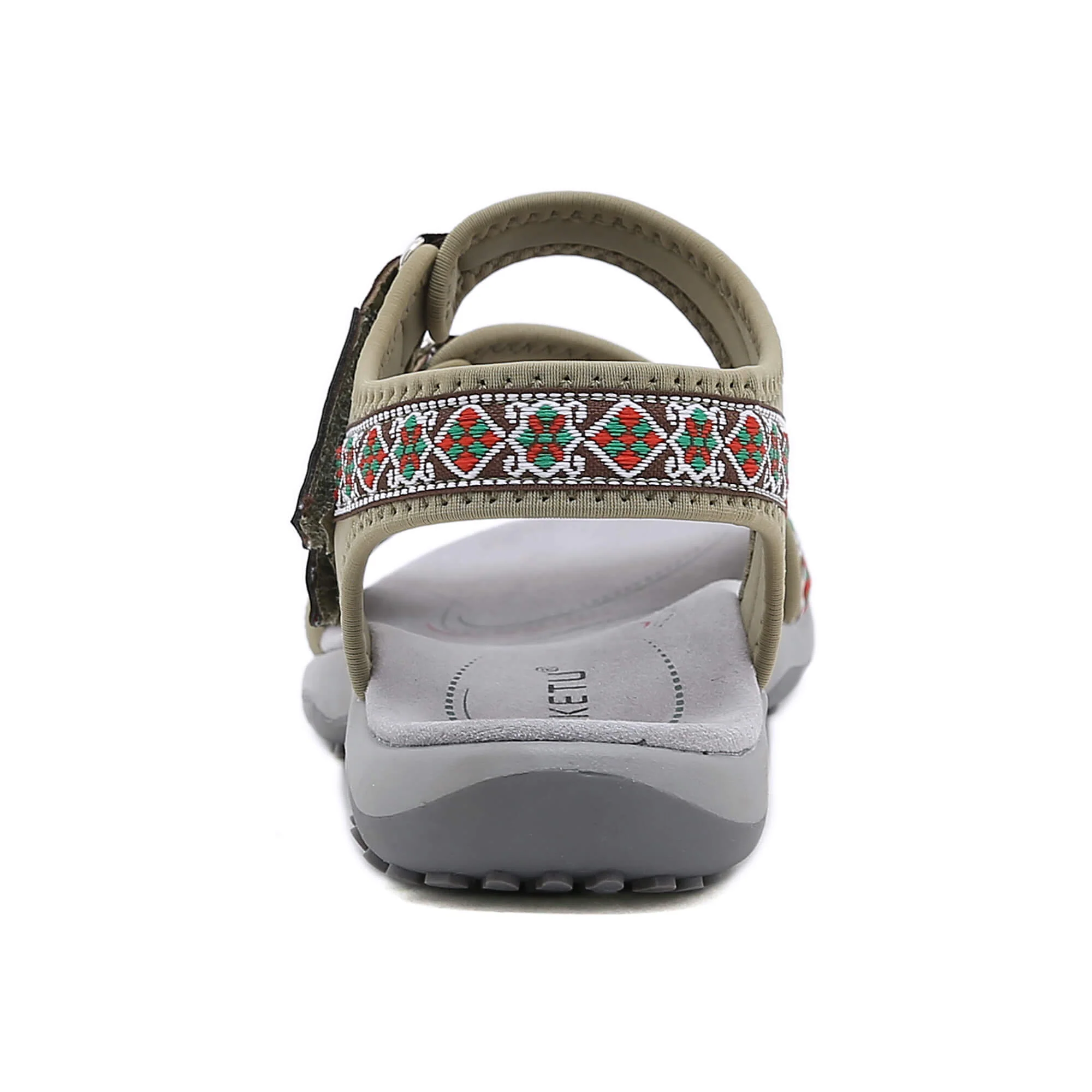 Siketu | Trekking Partner Cushioned Sandal - Olive - Image 5