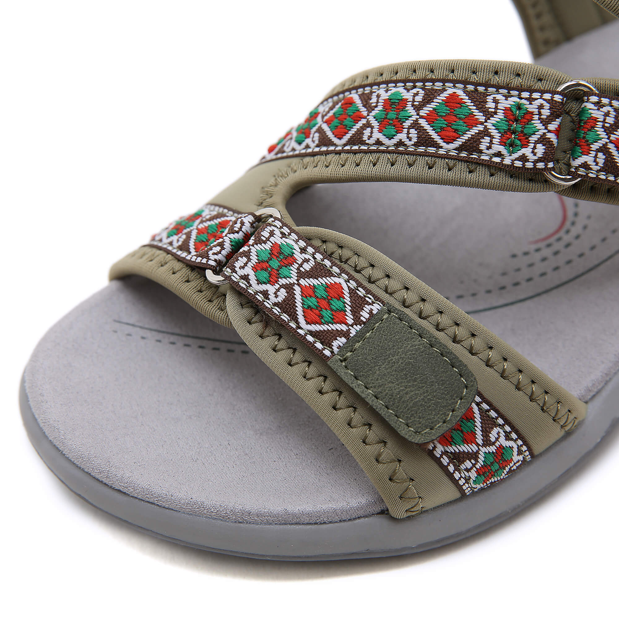Siketu | Trekking Partner Cushioned Sandal - Olive - Image 8