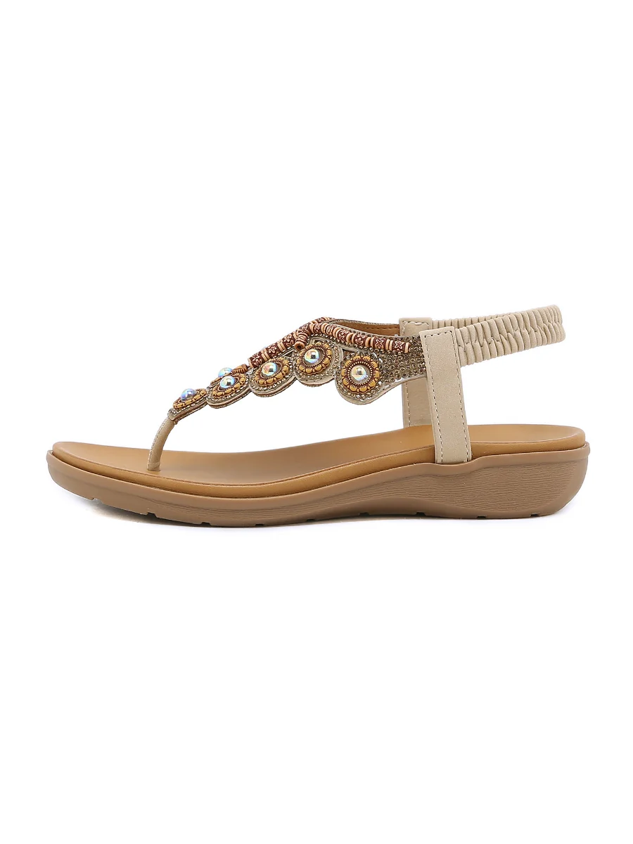 SIKETU | VINTAGE V-STRAP RHINESTONE SANDAL - Image 4