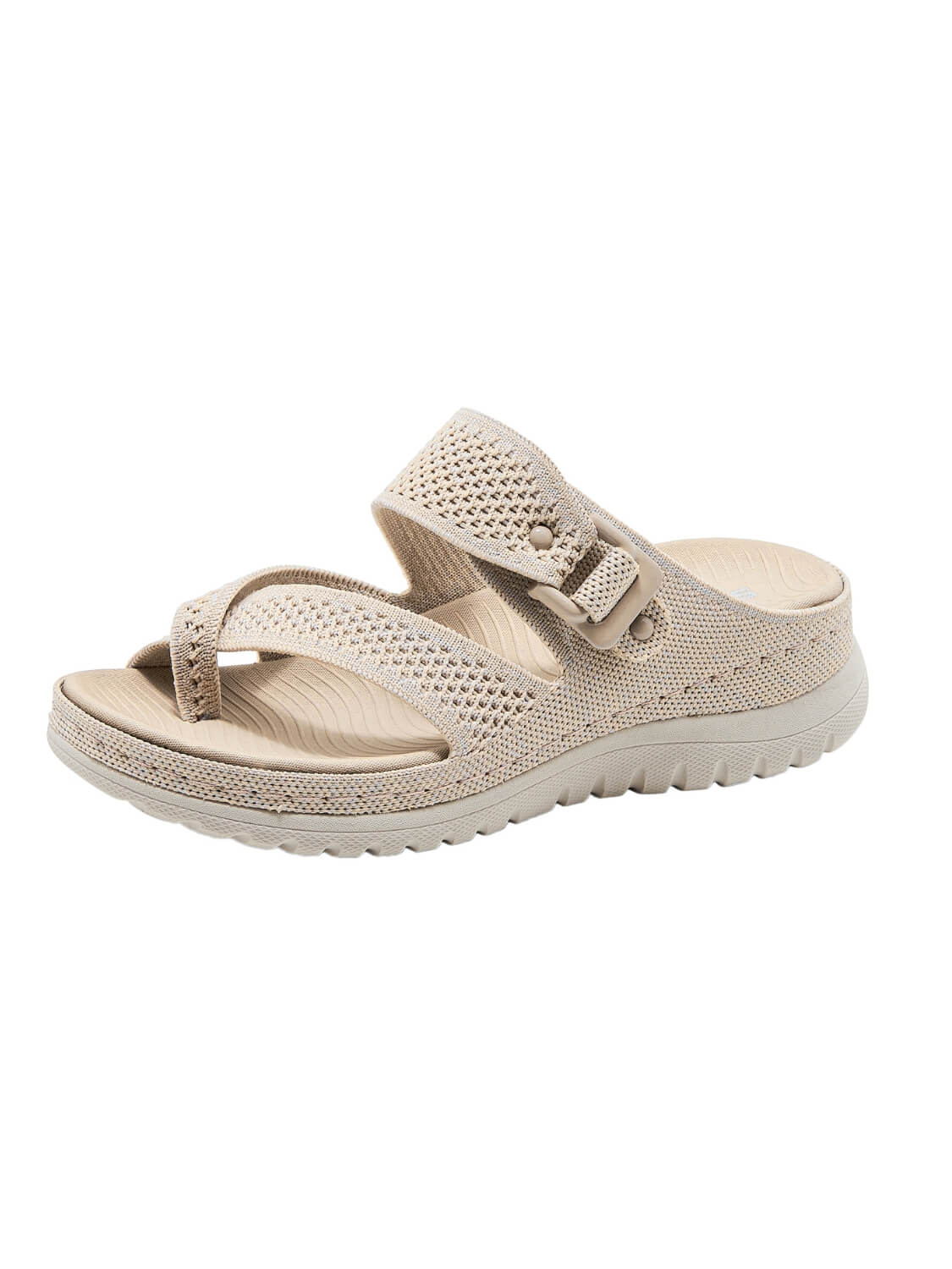 Siketu | Wyona Breathable Cushioned Sandals - apricot - Image 2