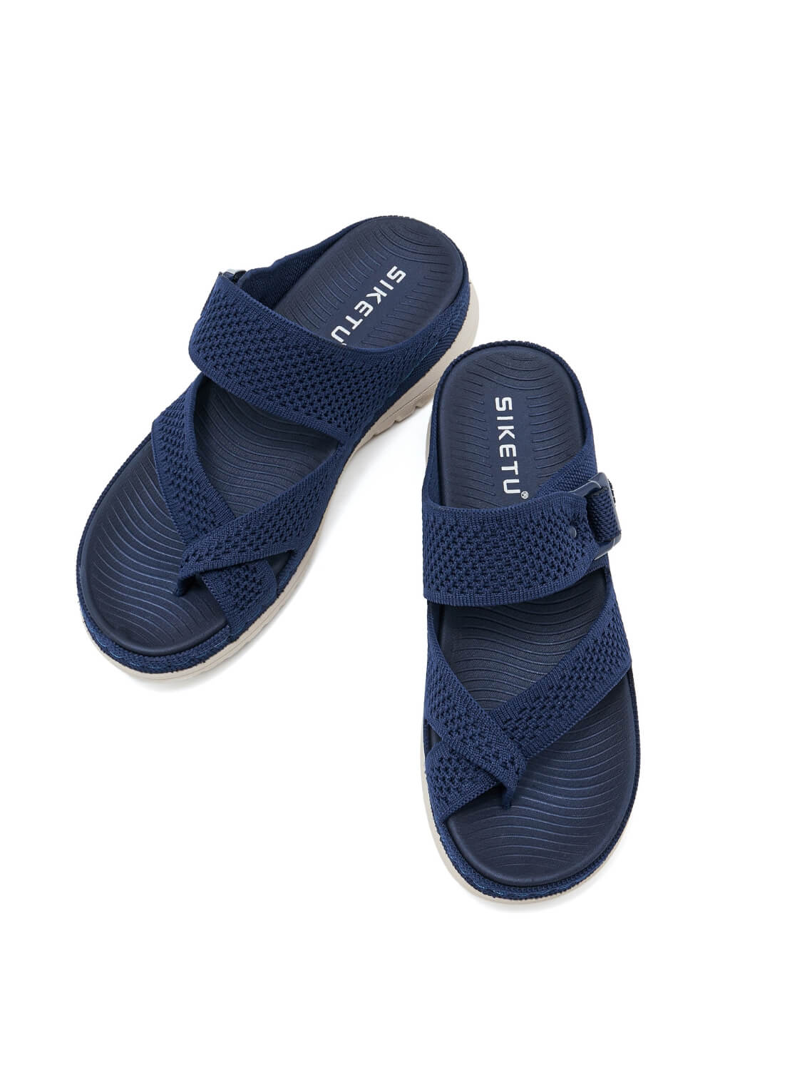 Siketu | Wyona Breathable Cushioned Sandals - navy - Image 3