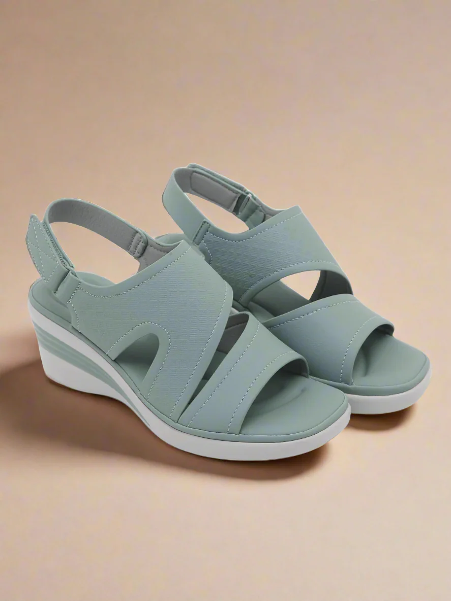 Siketu | Xandria Cushioned Slingback Wedge - Image 12