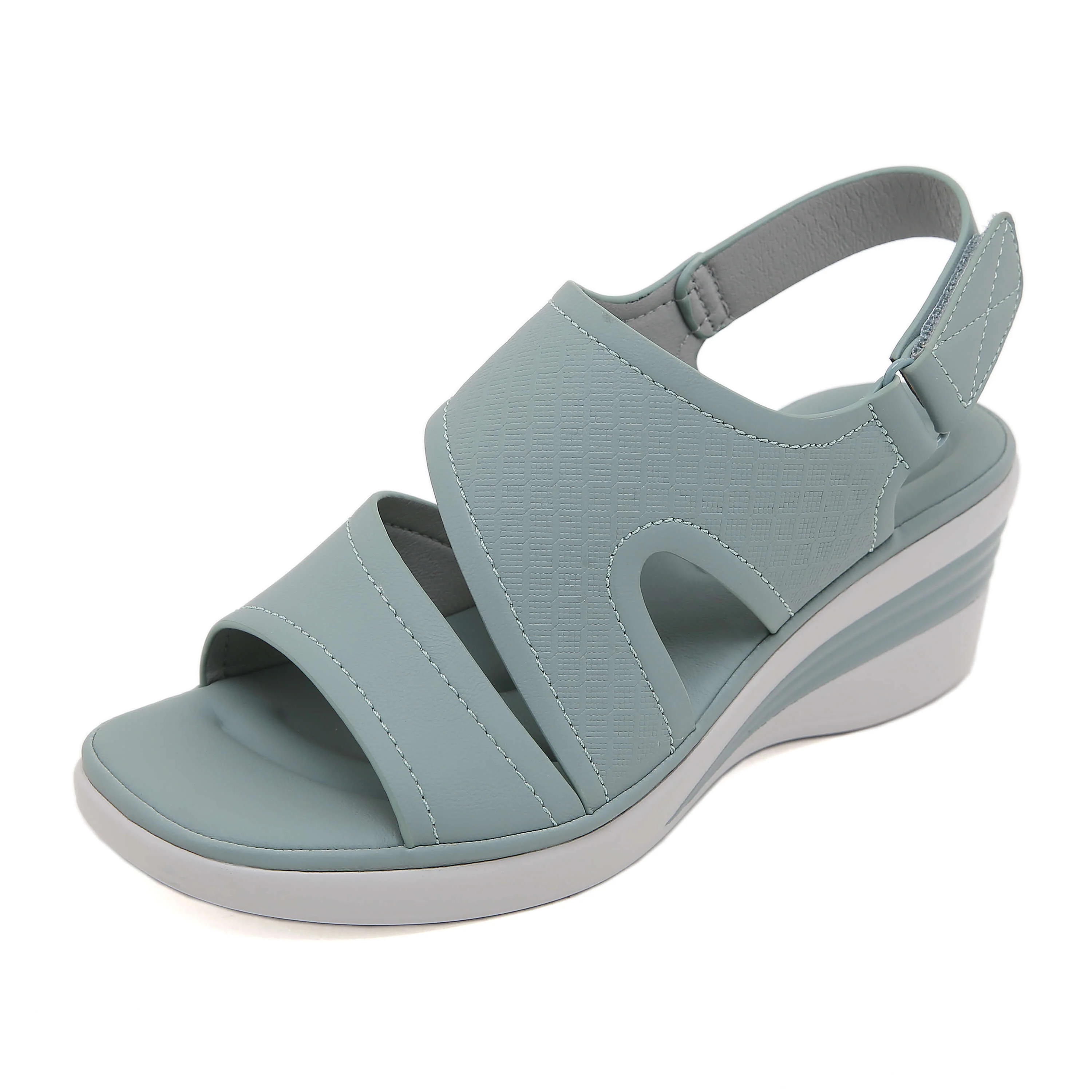 Siketu | Xandria Cushioned Slingback Wedge - Image 13