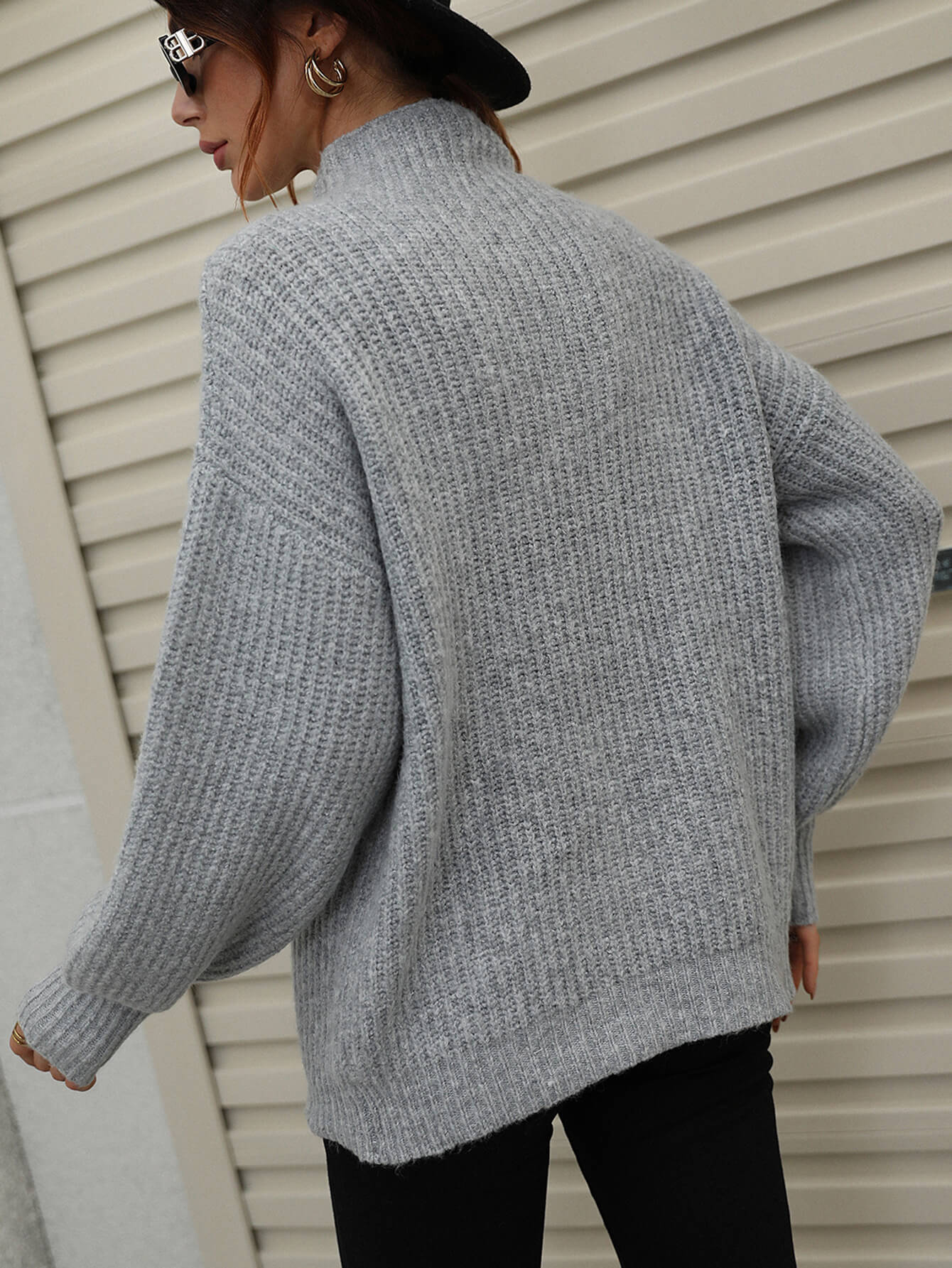 SMAIBULUN DOLL | CHESTER KNIT JUMPER GREY - Image 7