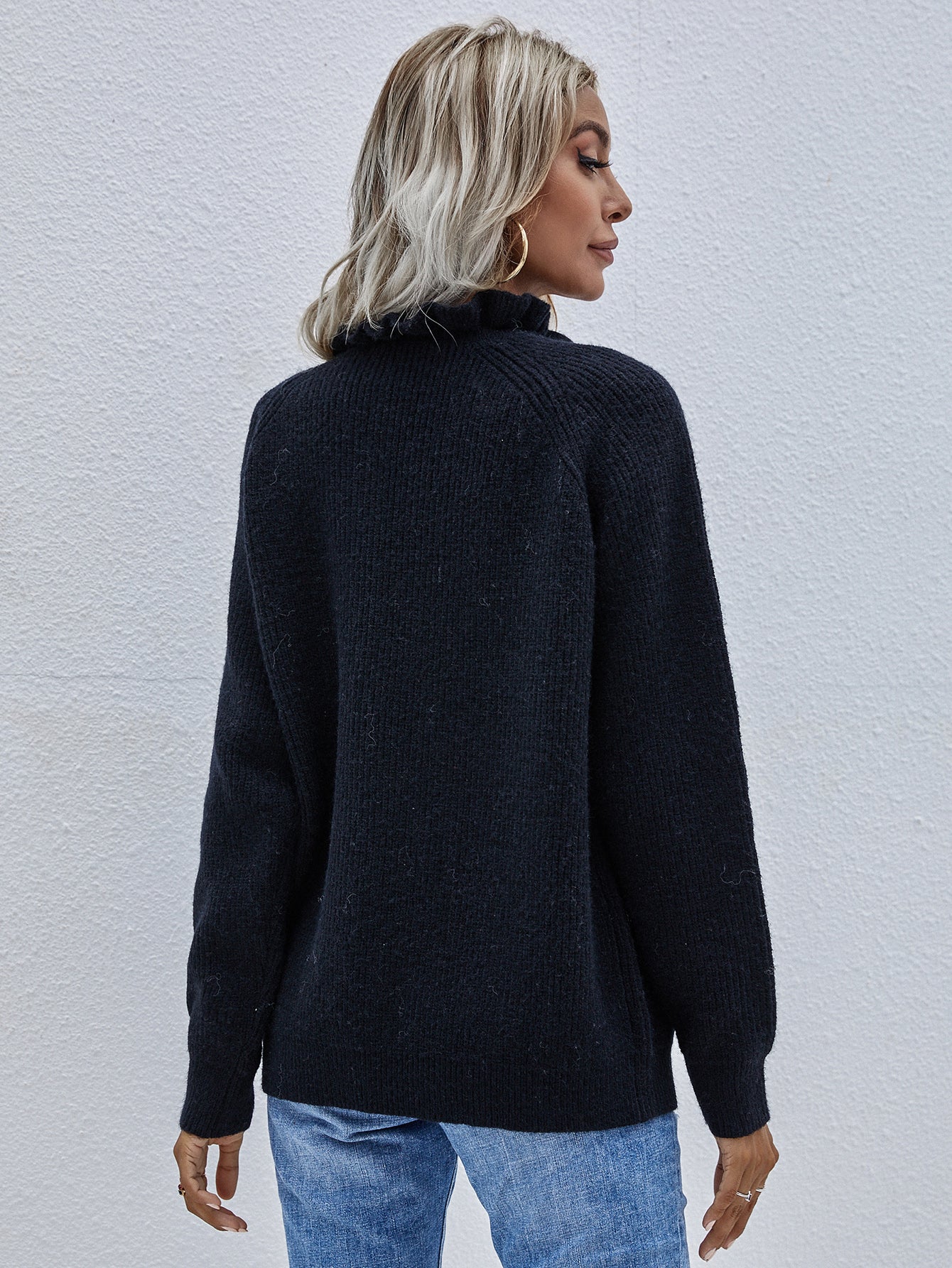 Smaibulun Doll | MAKEDO Black Knit Sweater - Image 6