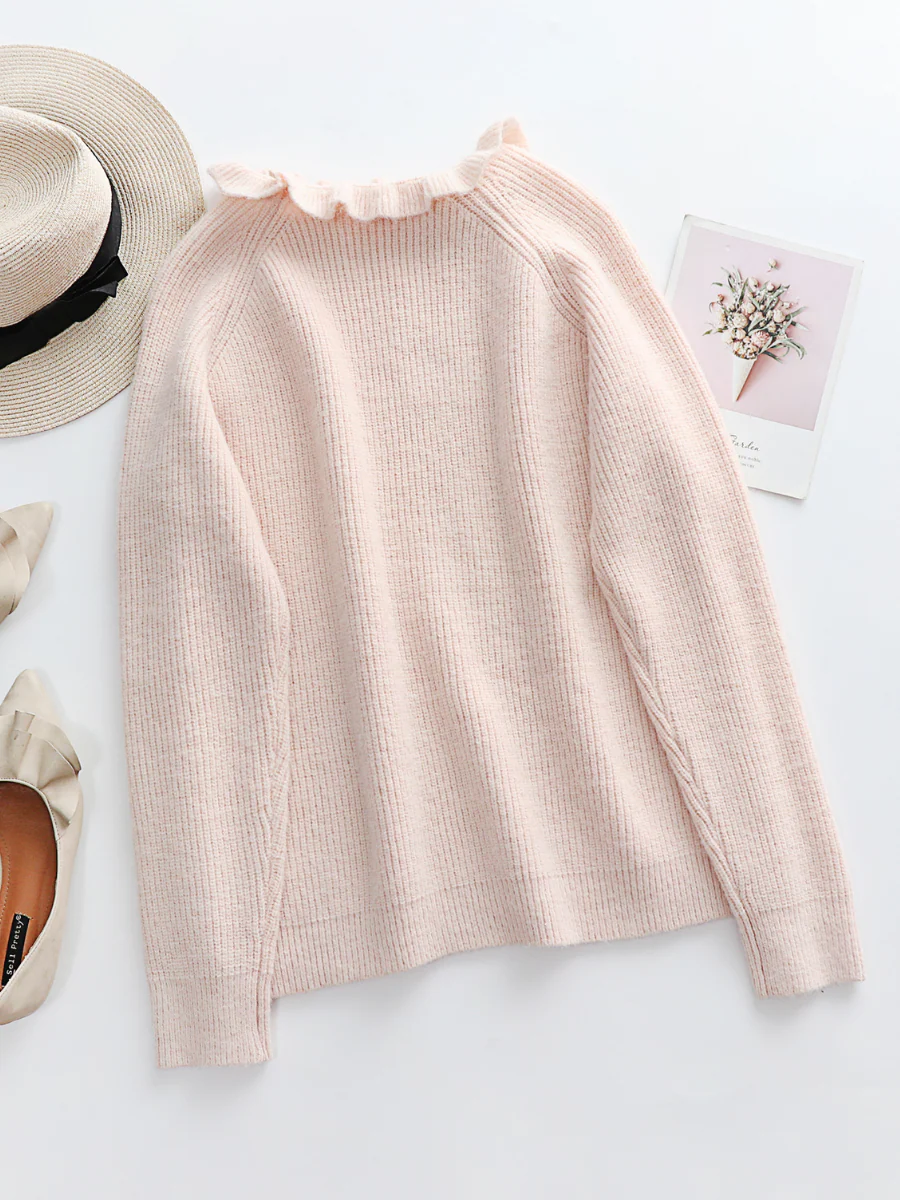 Smaibulun | MAKEDO Pink Knit Sweater - Image 2