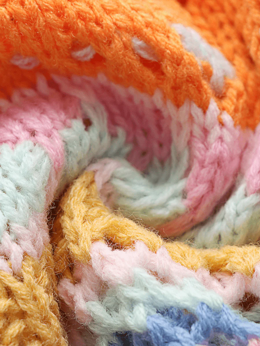 Smaibulun | Pumpkin Date Knit Cardigan - Orange - Image 7