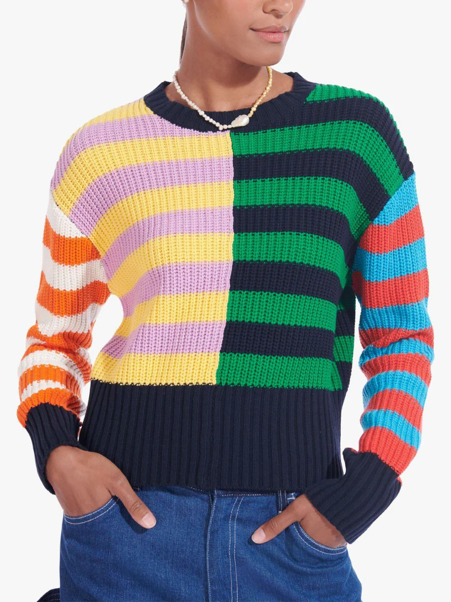 Smaibulun | ROBERTA Stripe Multi Color Knit Top - Image 5