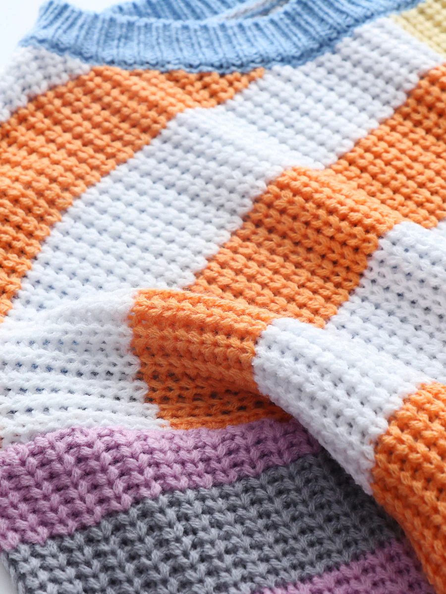 Smaibulun | ROBERTA Stripe Multi Color Knit Top - Image 3