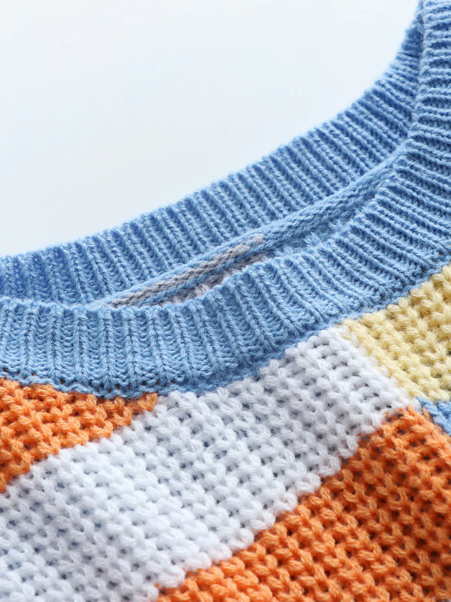 Smaibulun | ROBERTA Stripe Multi Color Knit Top - Image 4