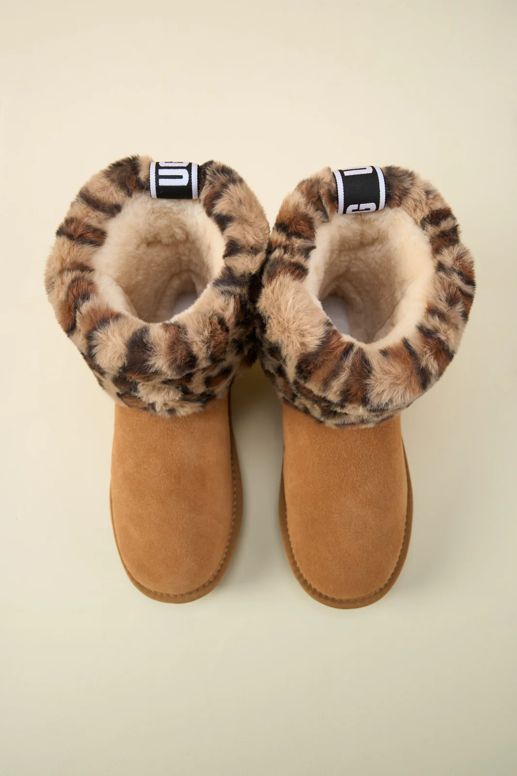 SMAIBULUN Ugg | Adelene Sherpa Woolen Boots - Chestnut - Image 12