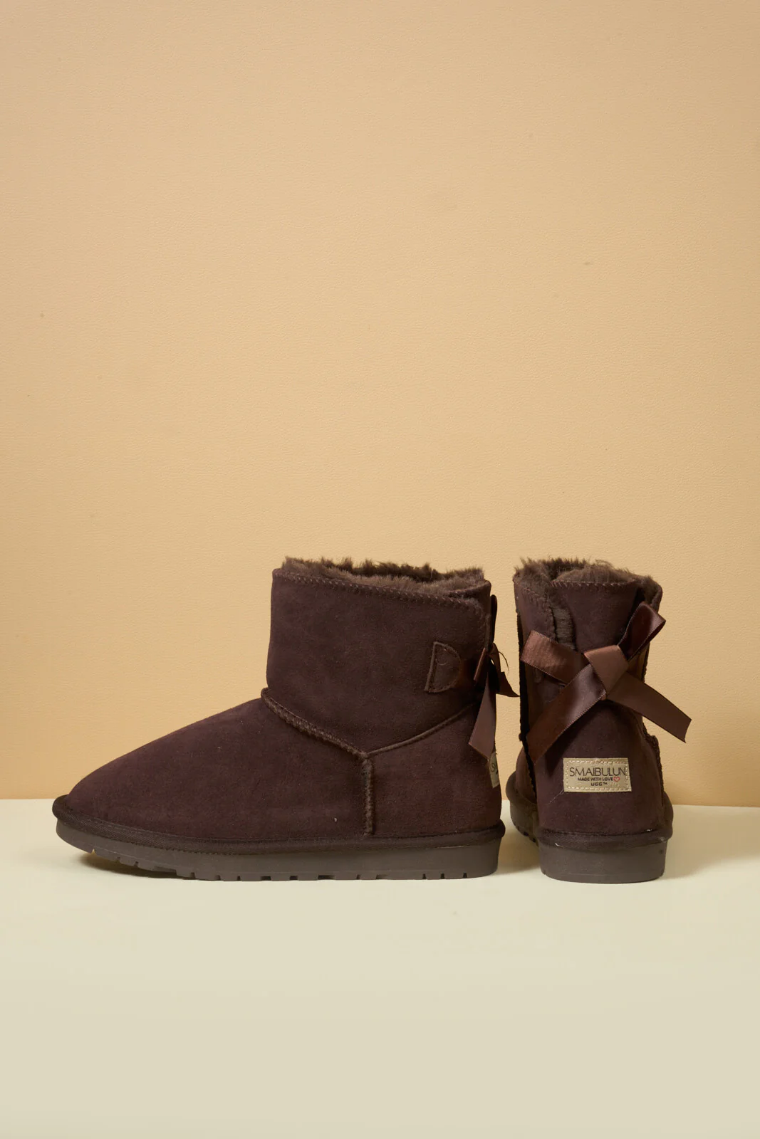 SMAIBULUN Ugg | Bailey Bow Ugg Mini Boots - Chocolate - Image 11
