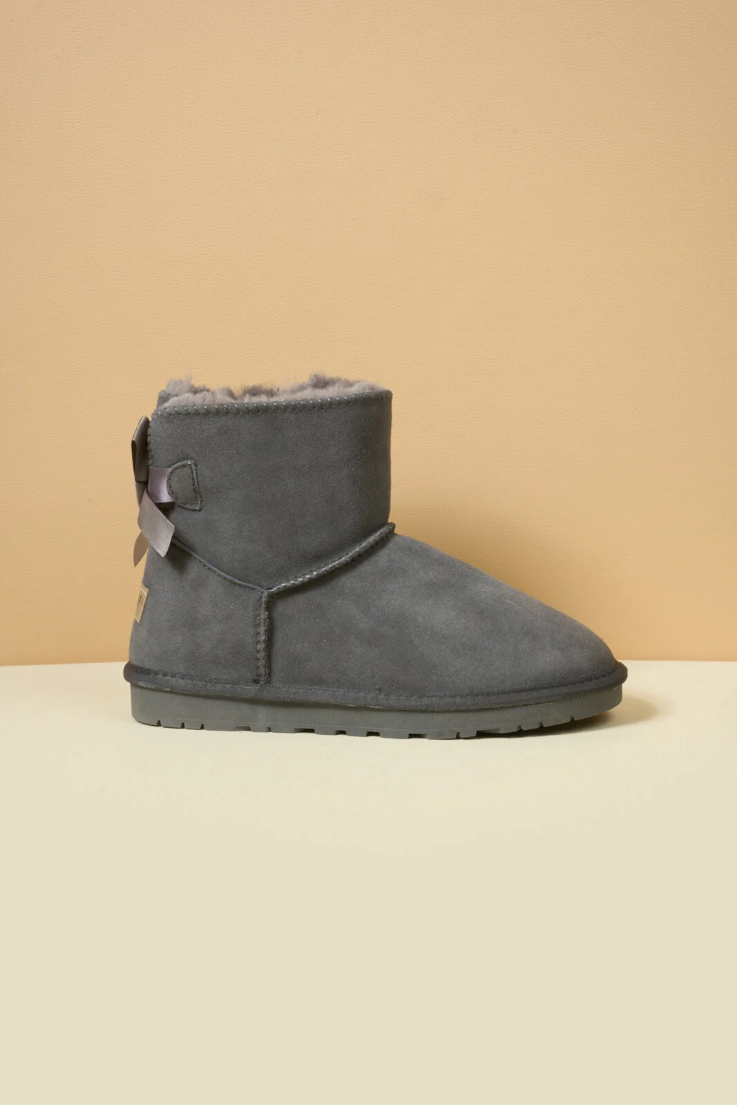 SMAIBULUN Ugg | Bailey Bow Ugg Mini Boots - Grey - Image 12