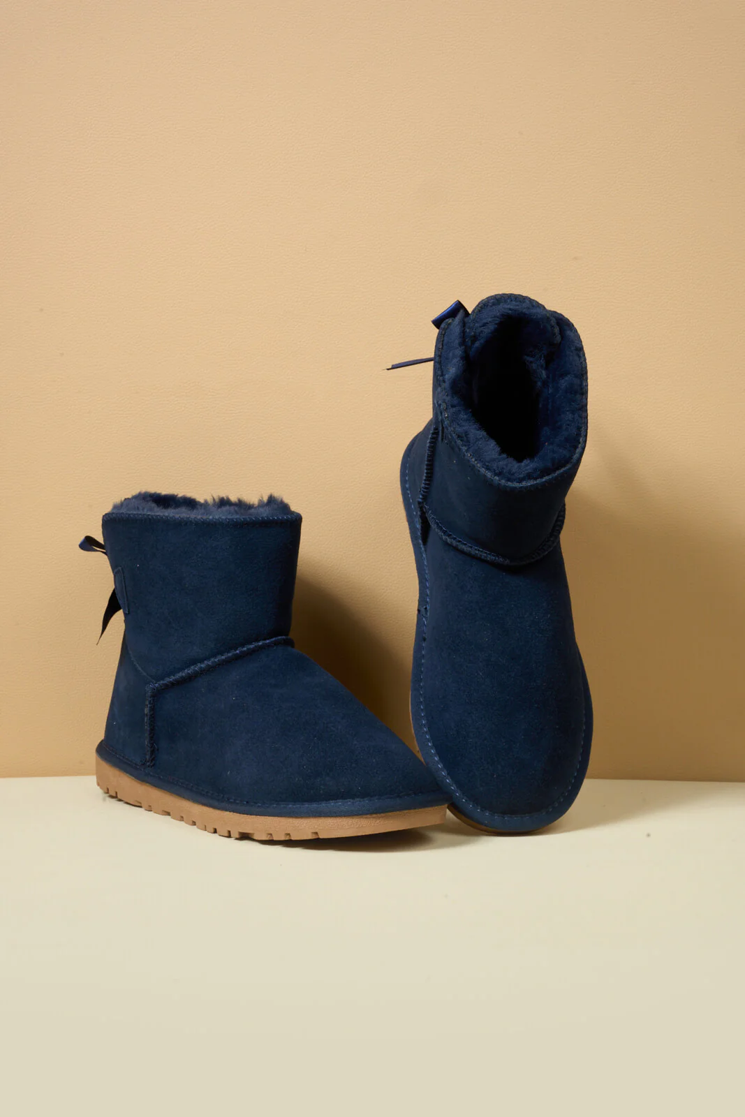 SMAIBULUN Ugg | Bailey Bow Ugg Mini Boots - Navy - Image 11