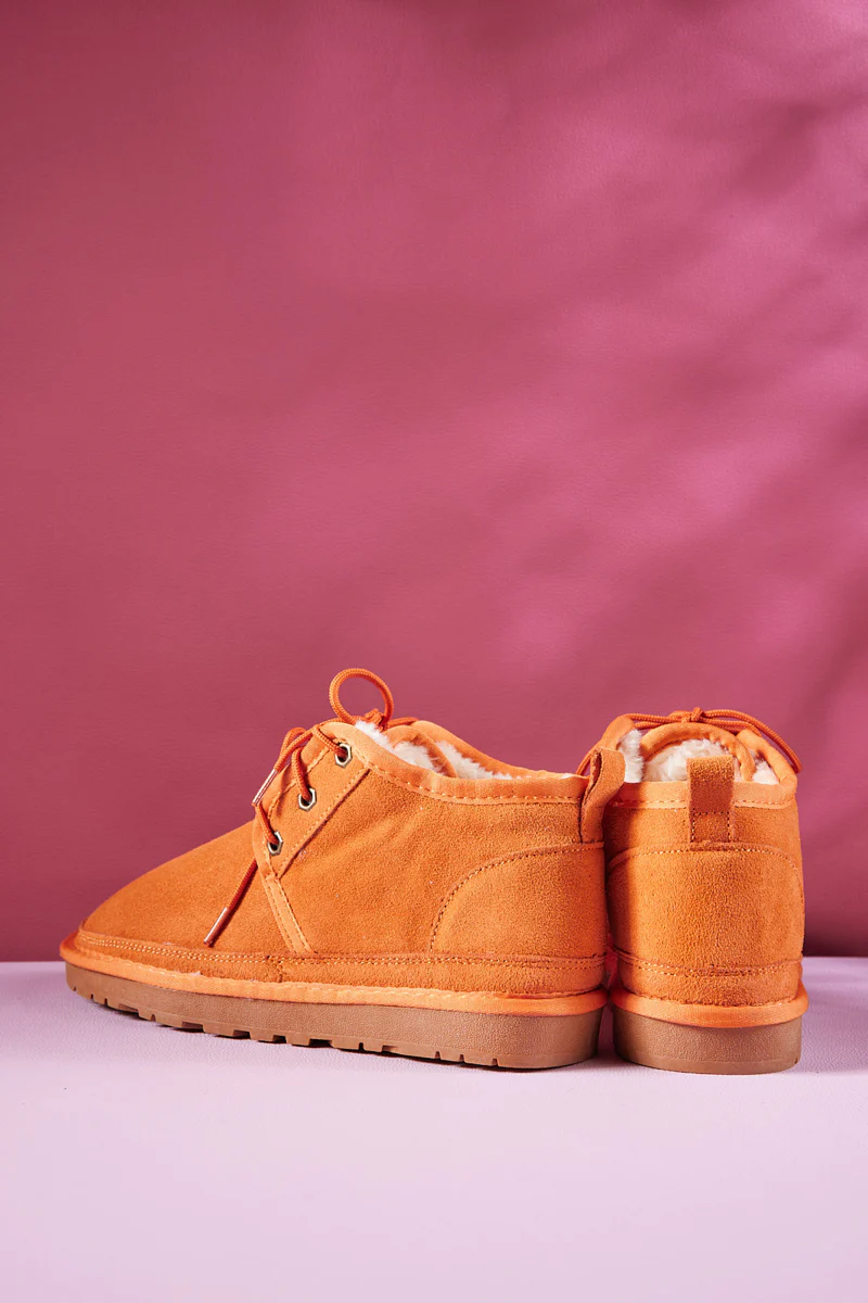 Smaibulun Ugg | Bellman Wool Lined Lace-Up Boots - Orange - Image 10