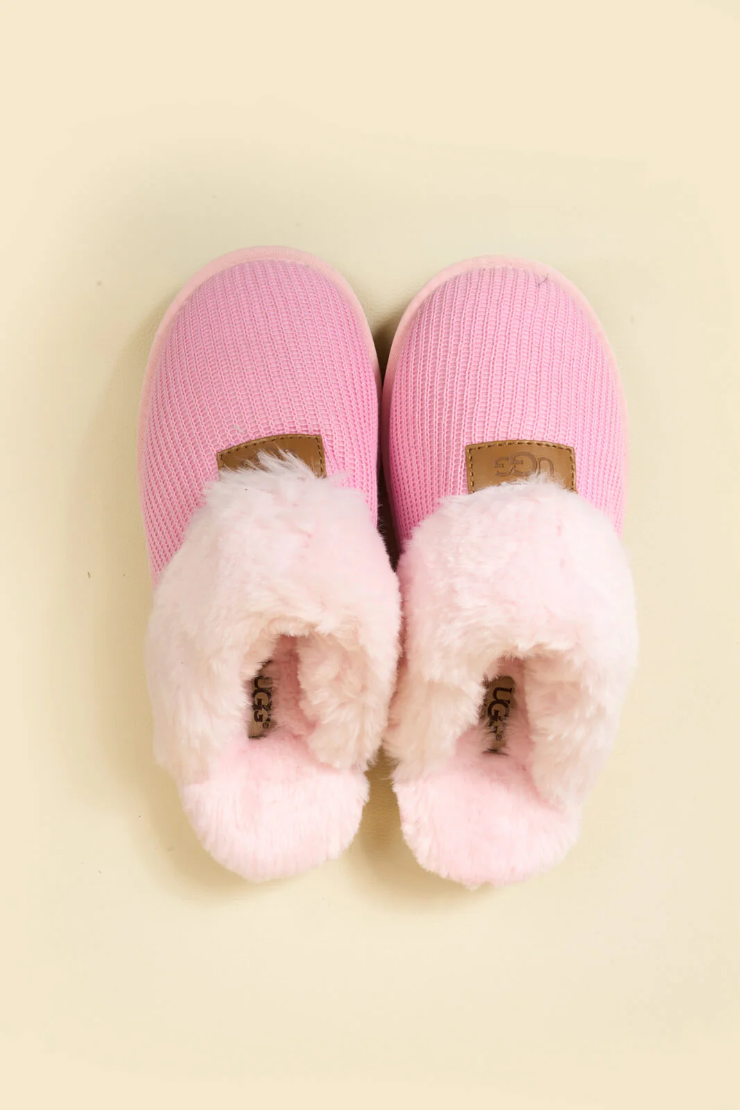 SMAIBULUN Ugg | Corduroy Knit Wool Blend Slipper - pink - Image 14