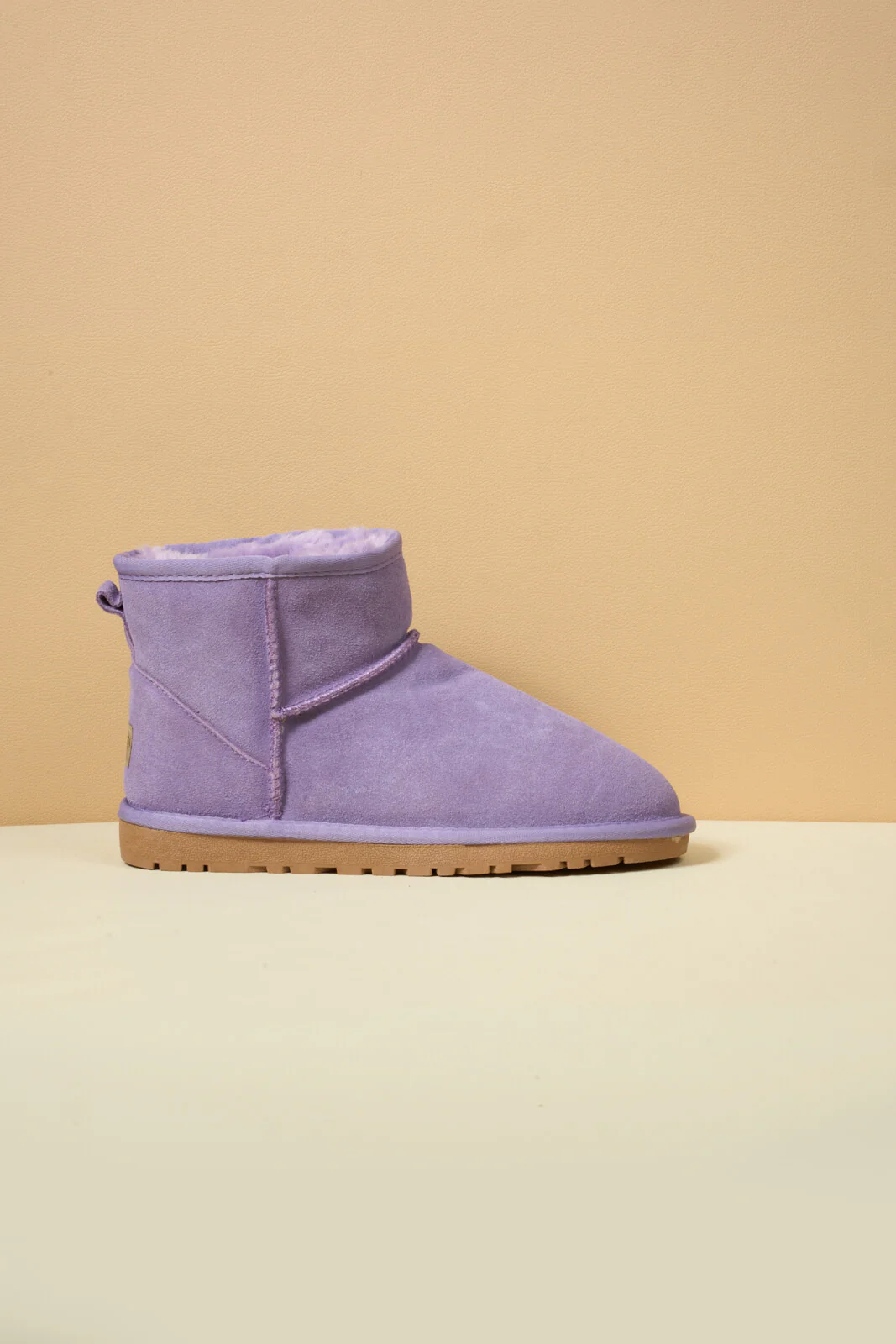SMAIBULUN Ugg | Faux Fur-Lined Classic Short Ugg Boots - lavender - Image 10