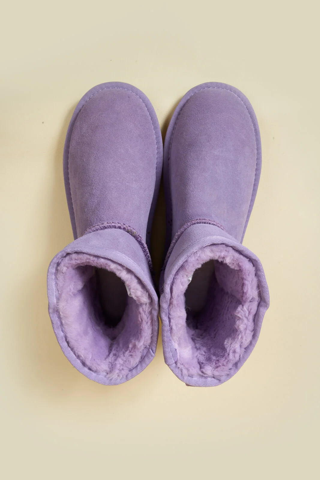 SMAIBULUN Ugg | Faux Fur-Lined Classic Short Ugg Boots - lavender - Image 12