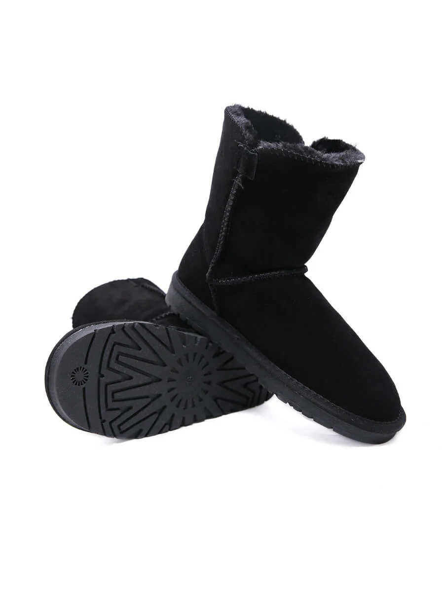 SMAIBULUN Ugg | Faux Fur-Lined Classic Side Button boots - Image 10