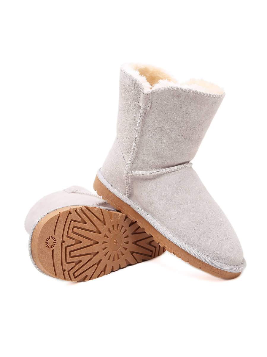 SMAIBULUN Ugg | Faux Fur-Lined Classic Side Button boots - Image 16