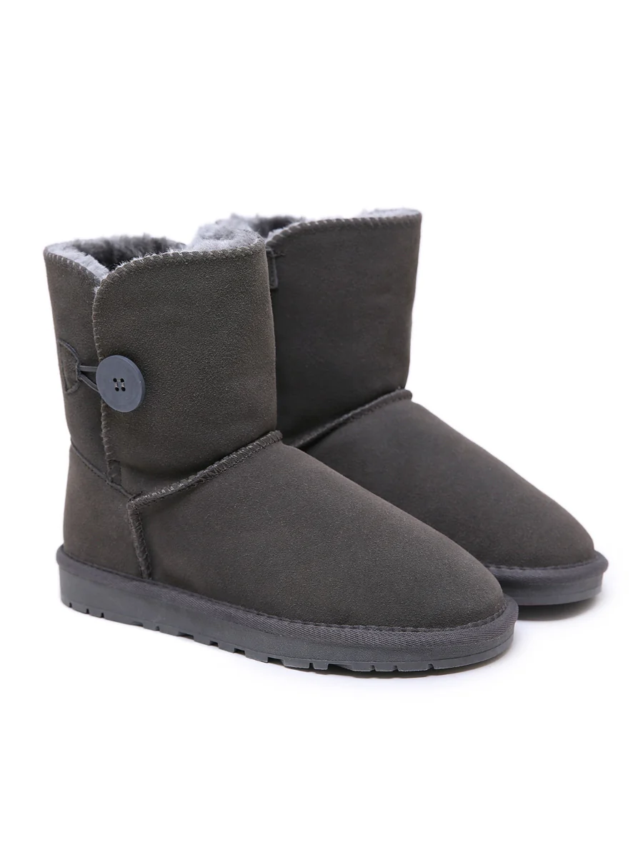 SMAIBULUN Ugg | Faux Fur-Lined Classic Side Button boots - Image 17