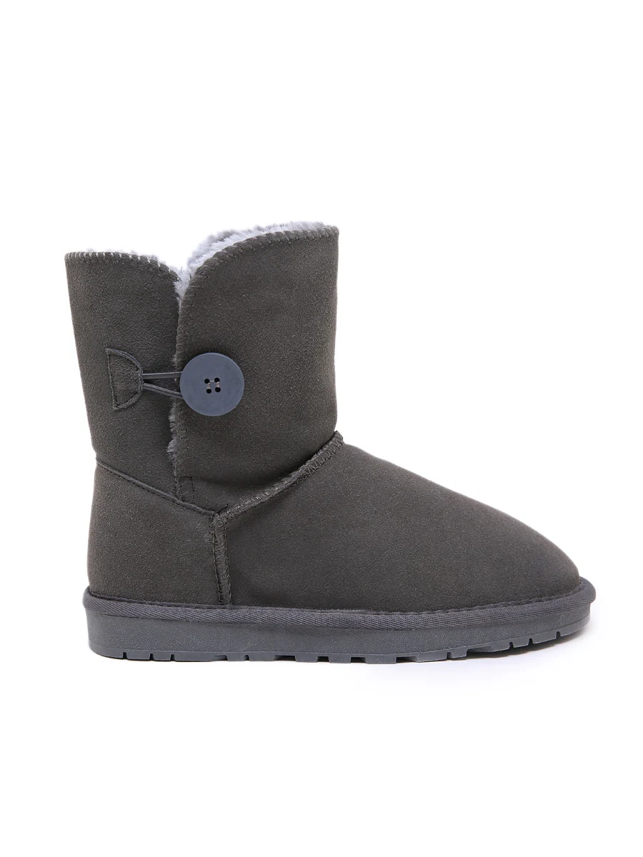 SMAIBULUN Ugg | Faux Fur-Lined Classic Side Button boots - Image 18
