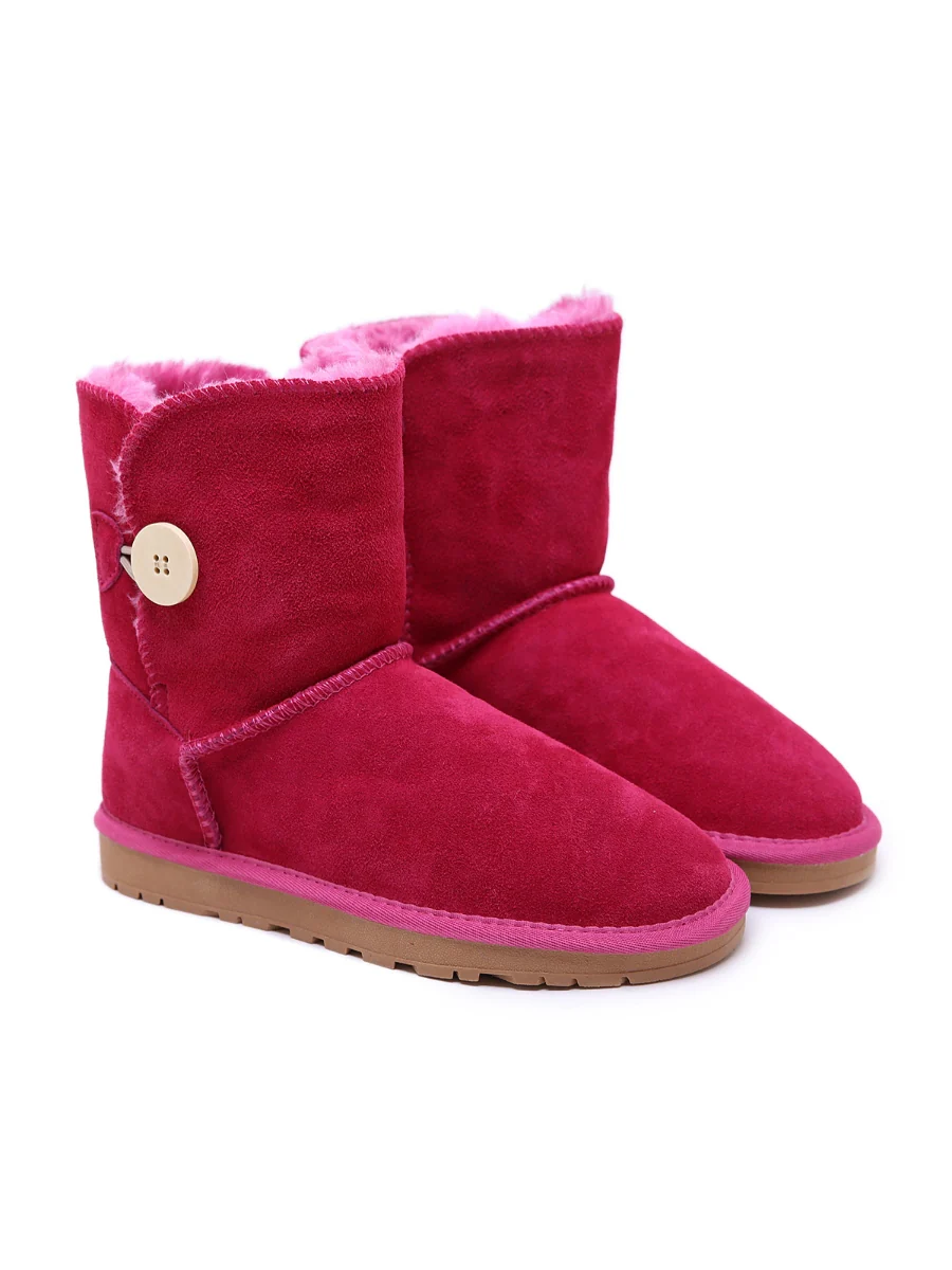 SMAIBULUN Ugg | Faux Fur-Lined Classic Side Button boots - Image 20