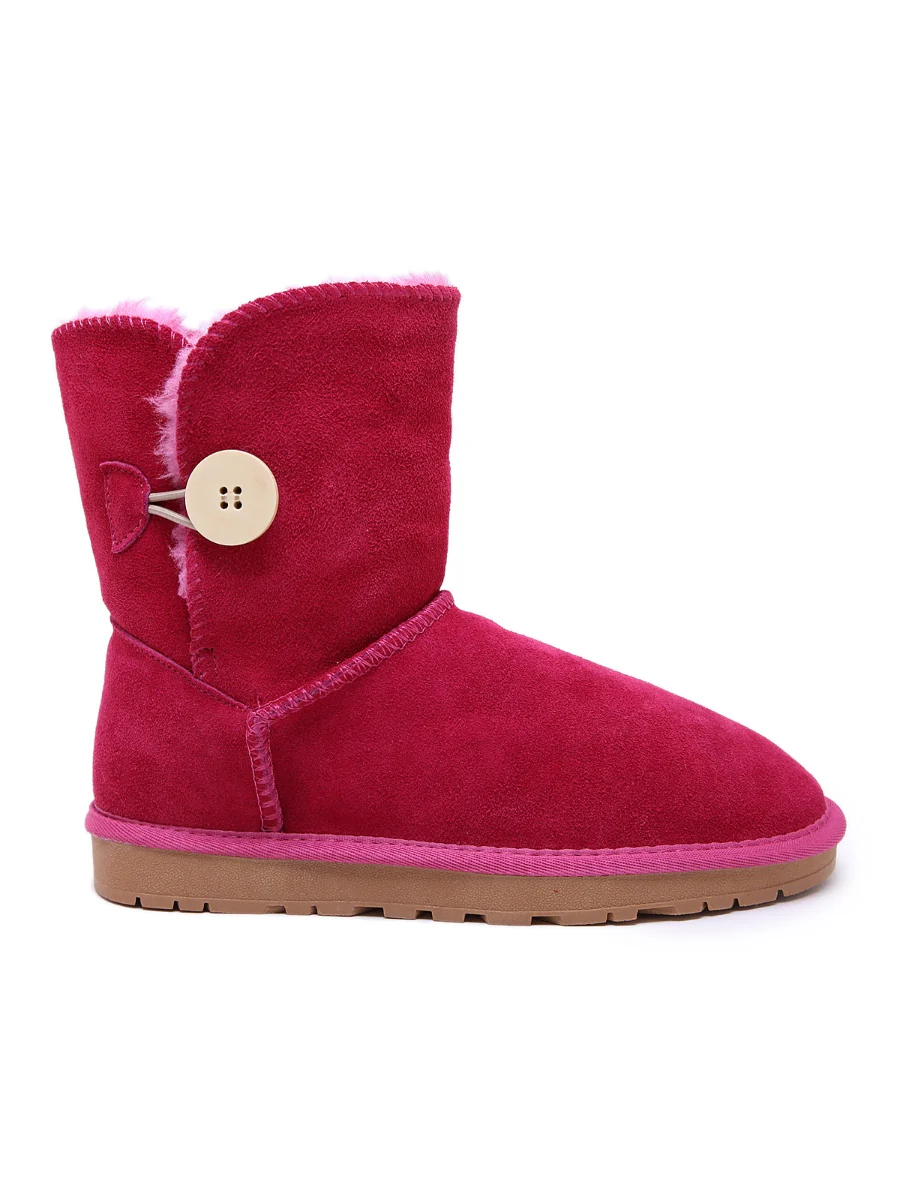 SMAIBULUN Ugg | Faux Fur-Lined Classic Side Button boots - Image 21