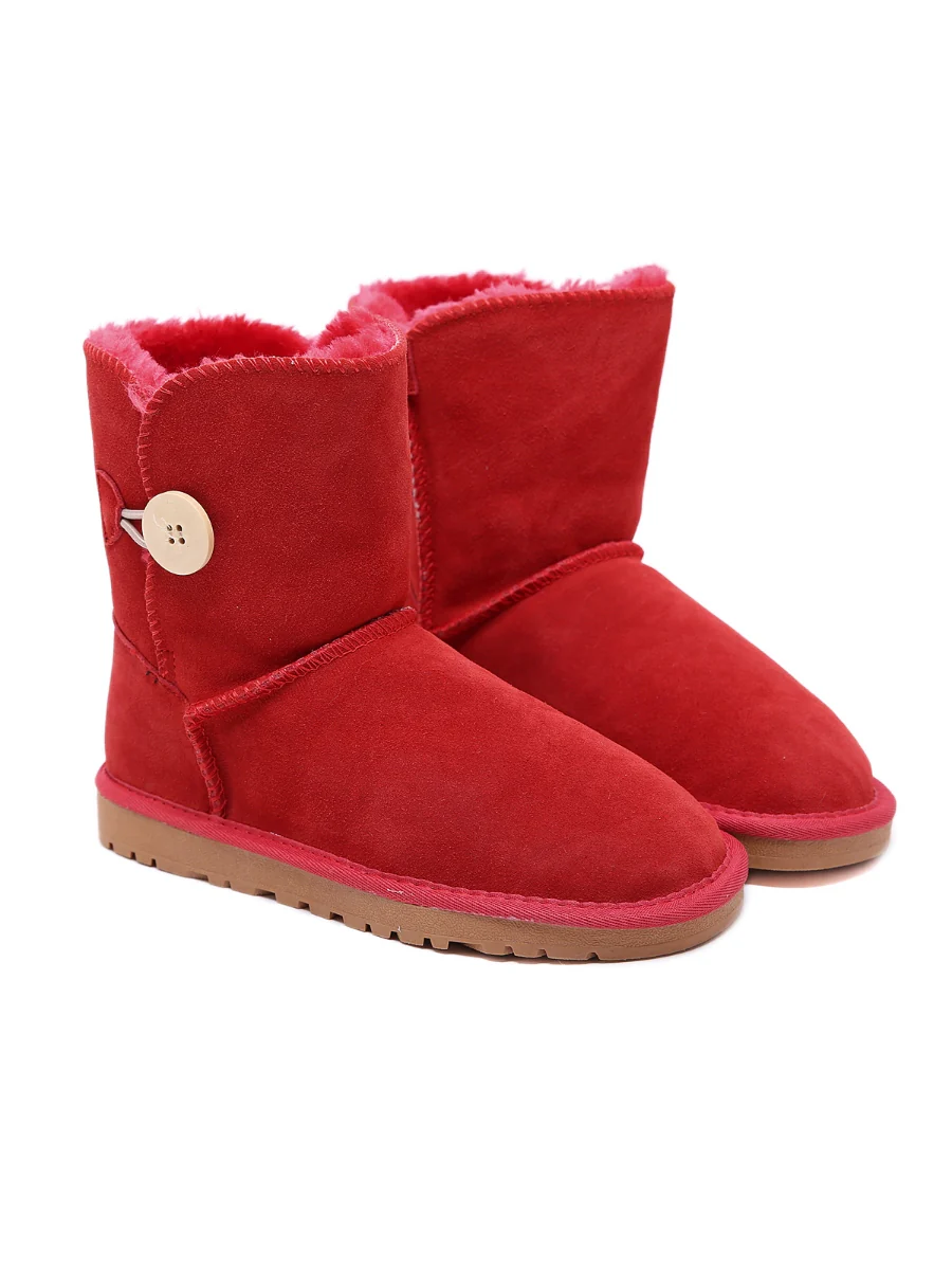 SMAIBULUN Ugg | Faux Fur-Lined Classic Side Button boots - Image 26