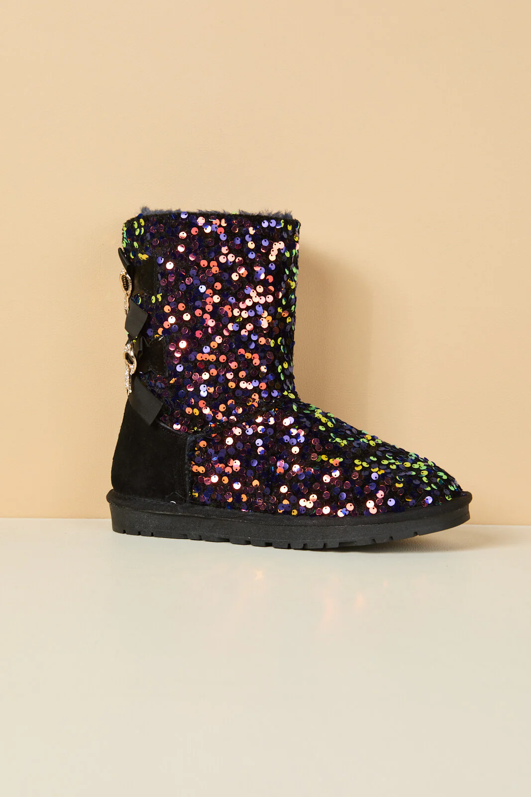 Smaibulun Ugg | Haute Holidays Sequin Glam Shearling Boots - multi - Image 12