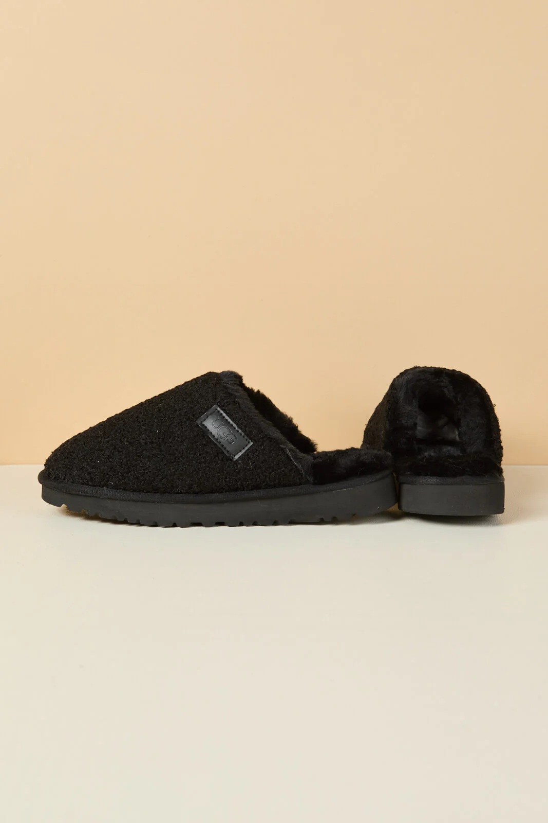 SMAIBULUN Ugg | Languorous Shepherd Blend Wool Slipper - black - Image 13
