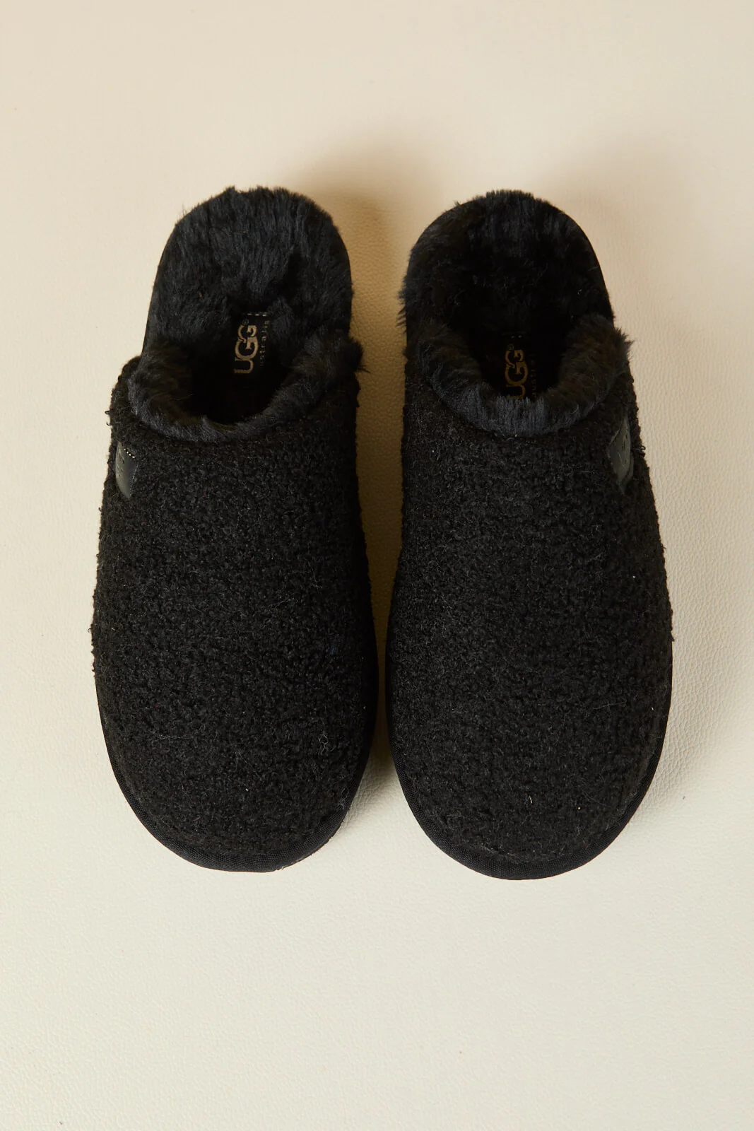 SMAIBULUN Ugg | Languorous Shepherd Blend Wool Slipper - black - Image 14