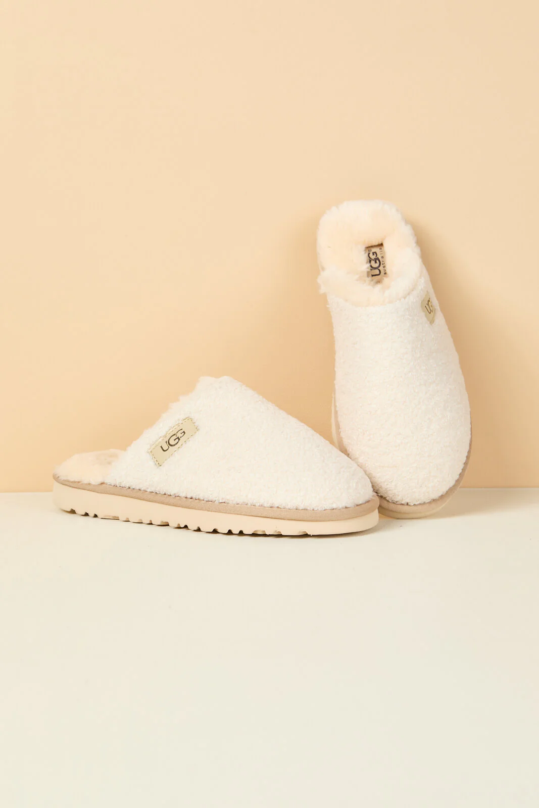 SMAIBULUN Ugg | Languorous Shepherd Blend Wool Slipper - cream - Image 11