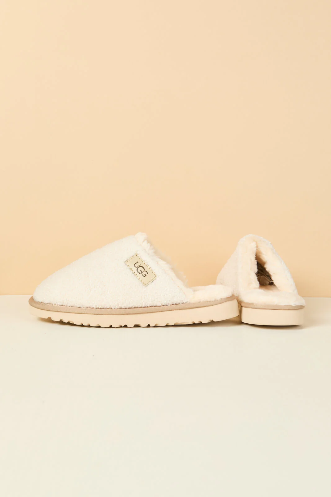 SMAIBULUN Ugg | Languorous Shepherd Blend Wool Slipper - cream - Image 13