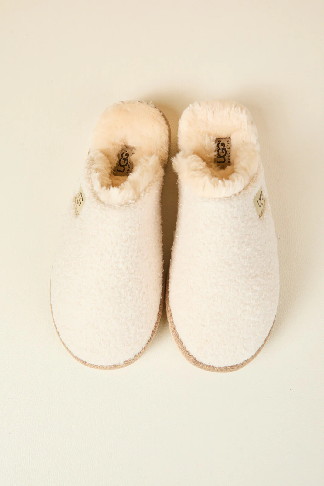 SMAIBULUN Ugg | Languorous Shepherd Blend Wool Slipper - cream - Image 14