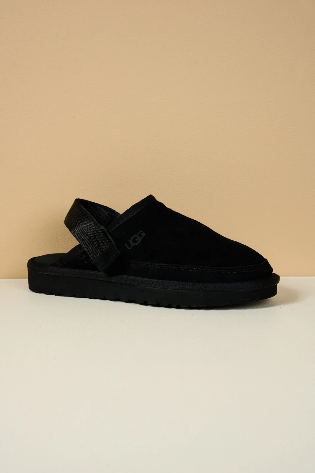 Smaibulun Ugg | Lyla Suede Slingback Scuff Slipper - black - Image 12