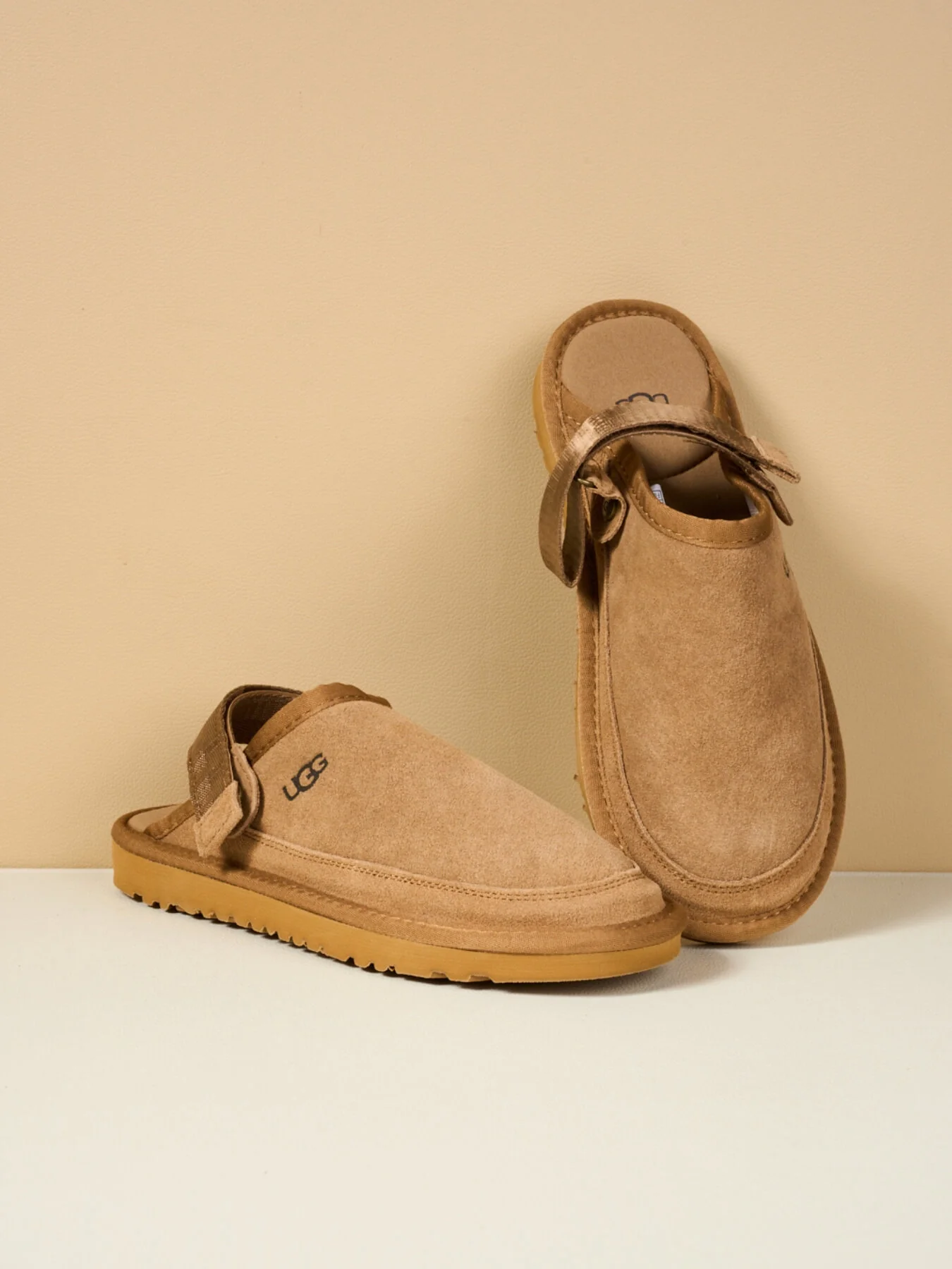 Smaibulun Ugg | Lyla Suede Slingback Scuff Slipper - chestnut - Image 2