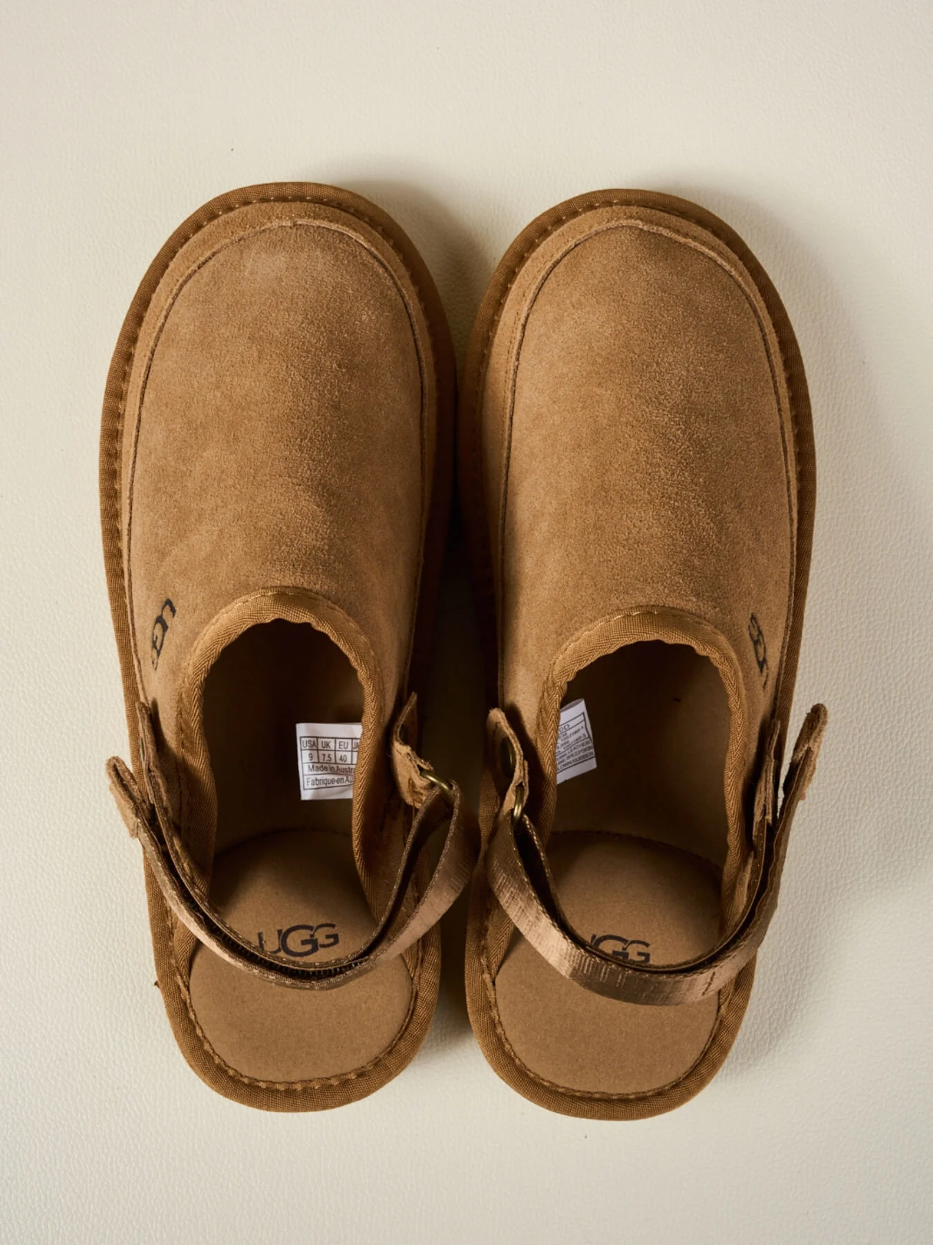 Smaibulun Ugg | Lyla Suede Slingback Scuff Slipper - chestnut - Image 5