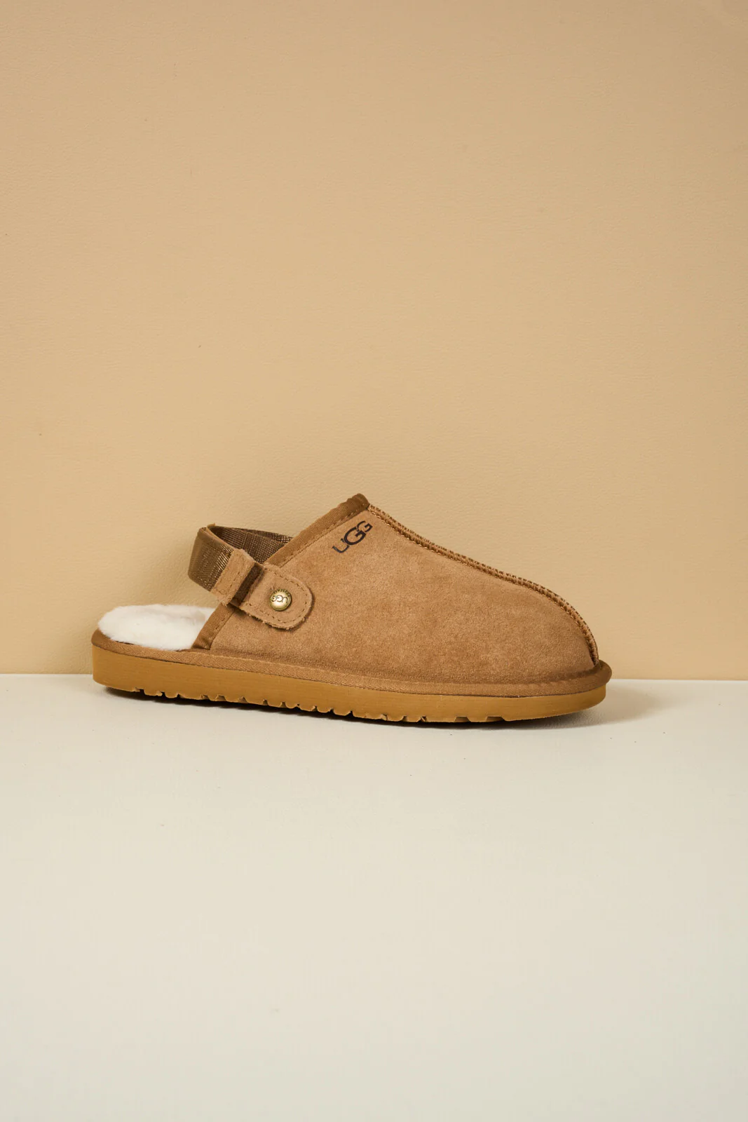 Smaibulun Ugg | Selena Wool Lined Slingback Sandals - chestnut - Image 13
