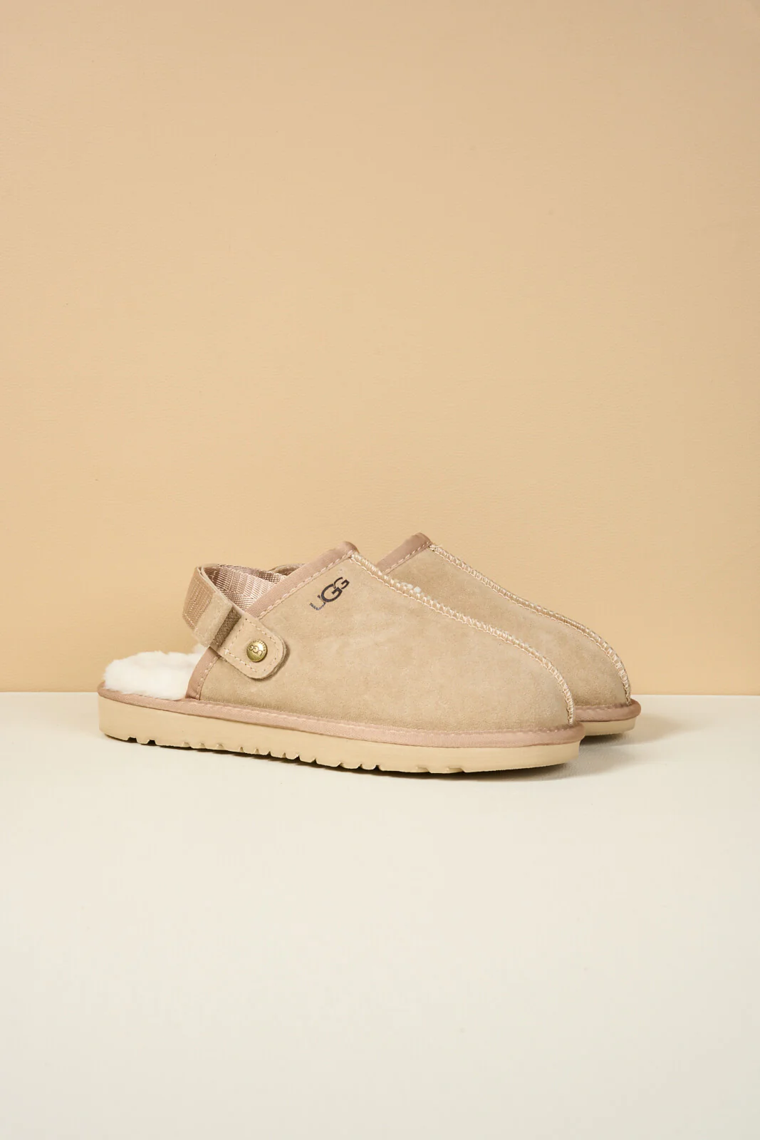 Smaibulun Ugg | Selena Wool Lined Slingback Sandals - sand - Image 10