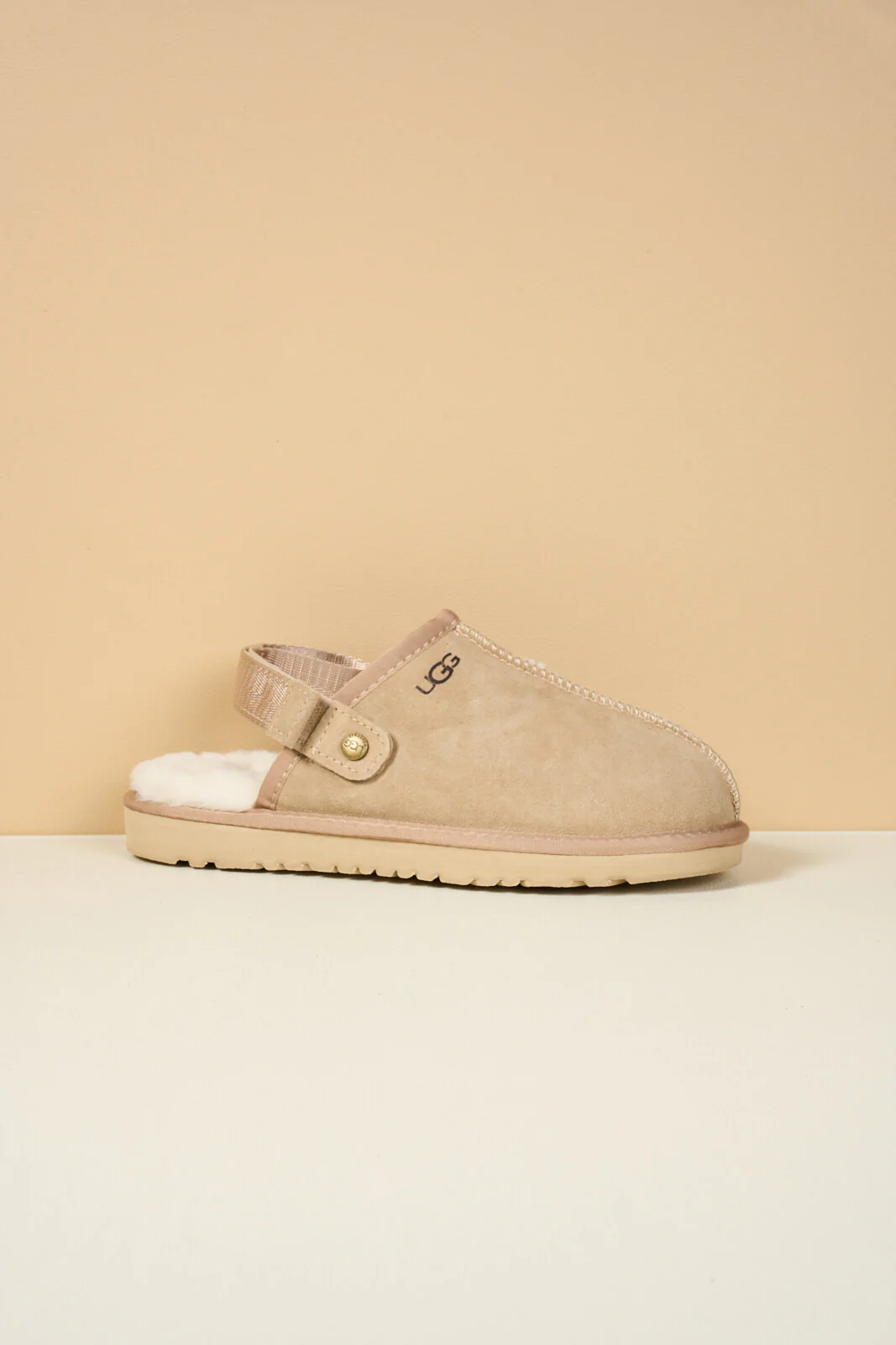 Smaibulun Ugg | Selena Wool Lined Slingback Sandals - sand - Image 12