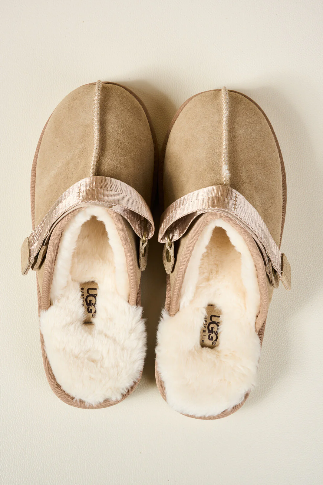 Smaibulun Ugg | Selena Wool Lined Slingback Sandals - sand - Image 14