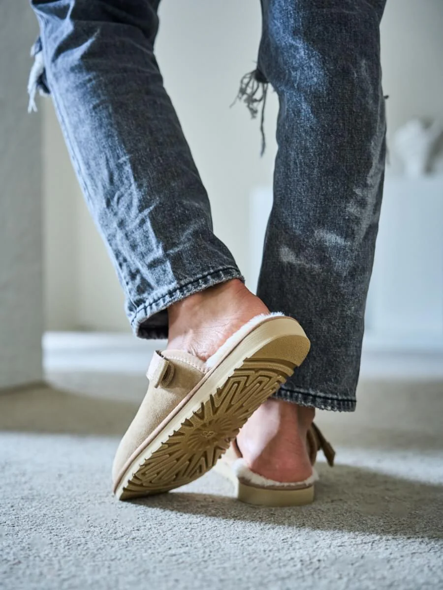 Smaibulun Ugg | Selena Wool Lined Slingback Sandals - sand - Image 9