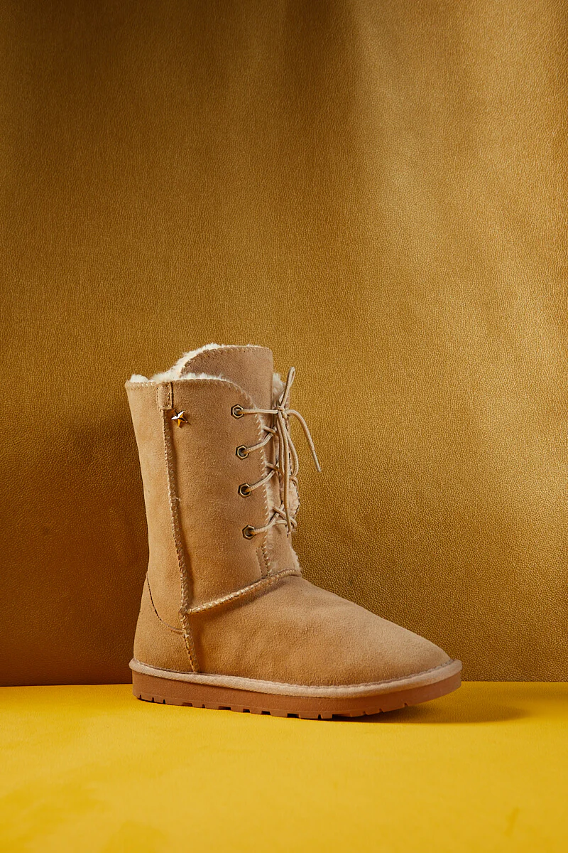 Smaibulun Ugg | Star Soldier Suede Wool Blend Boots - Image 11