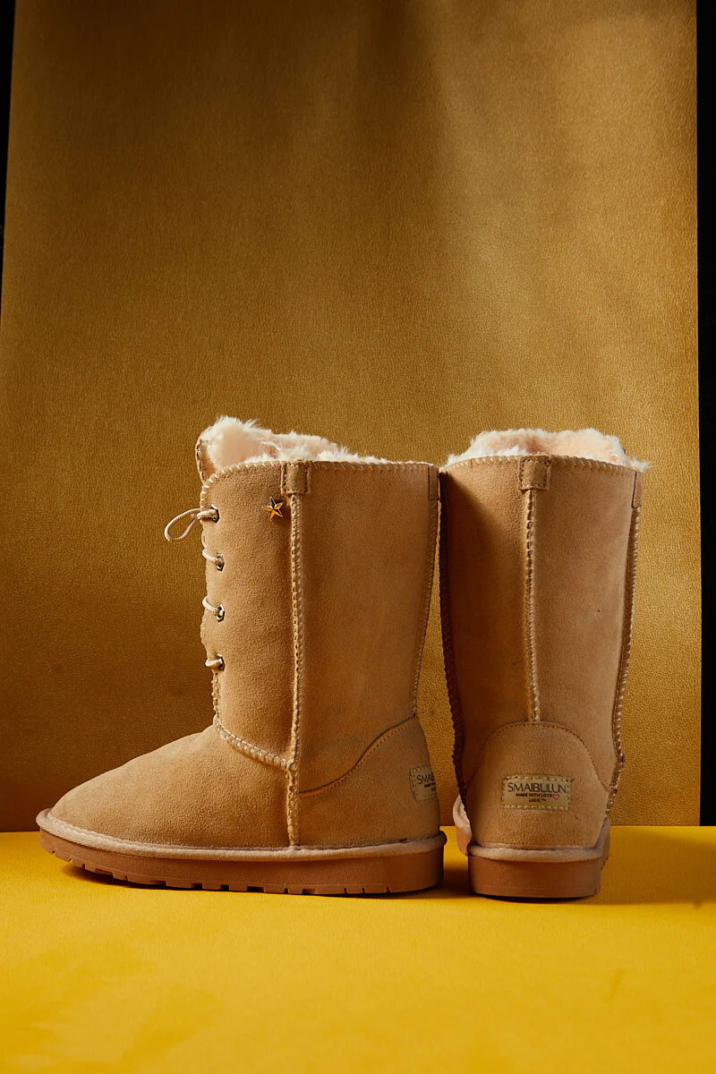 Smaibulun Ugg | Star Soldier Suede Wool Blend Boots - Image 12