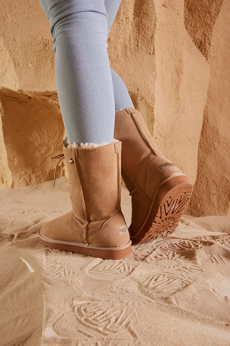 Smaibulun Ugg | Star Soldier Suede Wool Blend Boots - Image 5