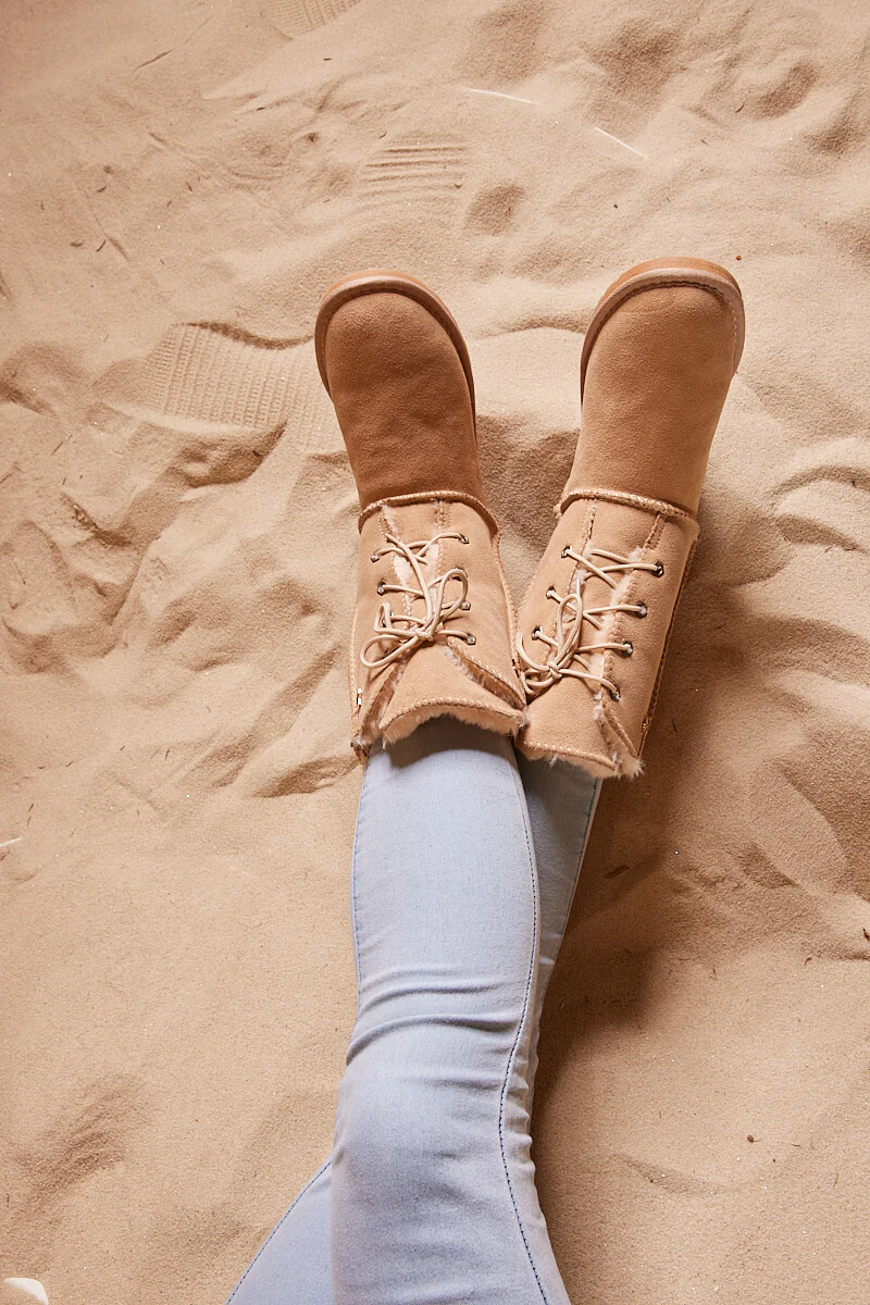 Smaibulun Ugg | Star Soldier Suede Wool Blend Boots - Image 7