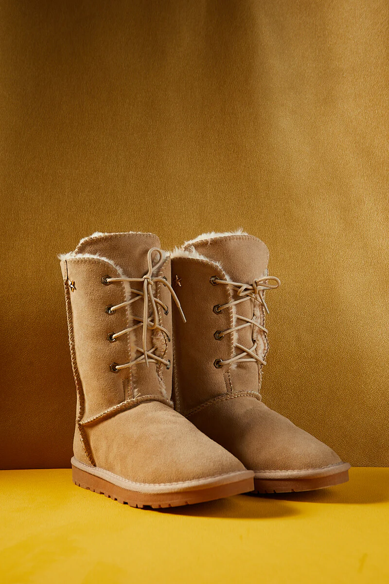 Smaibulun Ugg | Star Soldier Suede Wool Blend Boots - Image 9